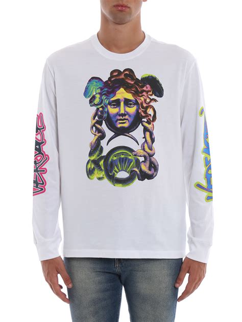 versace graffiti shirt|Versace t shirt women.